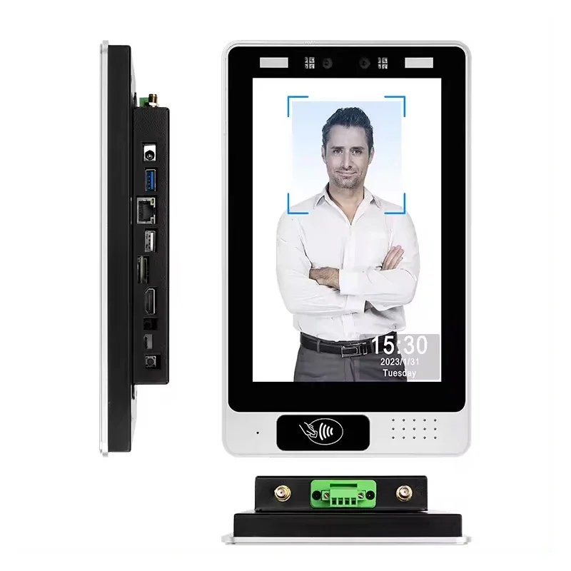 8 Inch Android  intelligent Face Recognition Device  With NFC 2MP HD Camera Access Control System Product