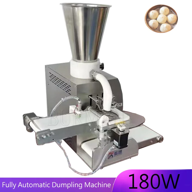 Full Automatic Dumpling Steamed Stuffed Bun Shaomai Making Machine Commercial Stainless Steel