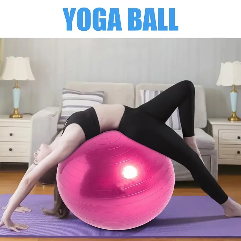 

Yoga Ball Yoga Balls For Exercise With Pump Anti-Burst Fitness Equipment For Core Stability Training Balance Stretching Pilates