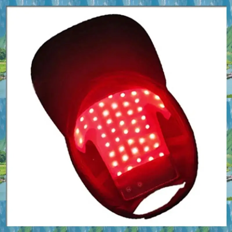 

The Infrared Hair Growth Instrument Physiotherapy Head Cap Laser Red Blue Light Hair Care Device Relaxation Therapy