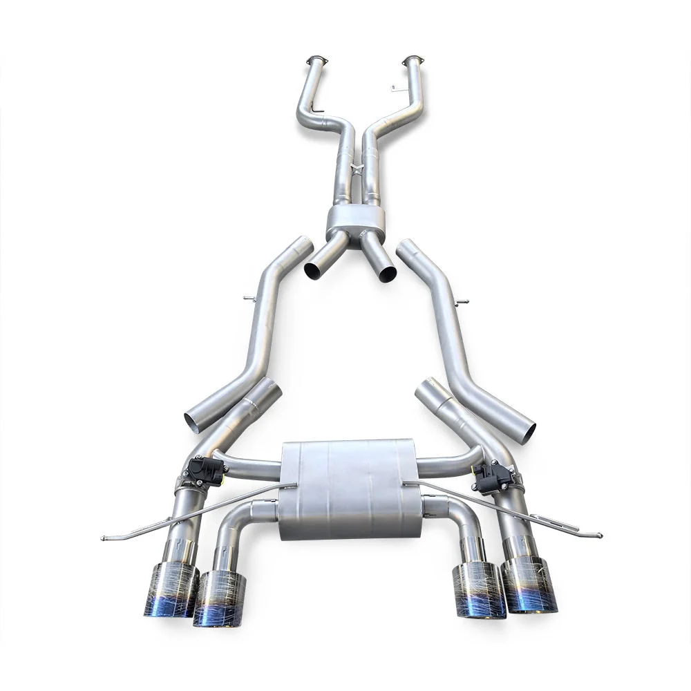 

Stainless Steel Catback Exhaust System for BMW M3 G80 S58 3.0T 2020-2024 Racing Performance Muffler with Electronic Valve