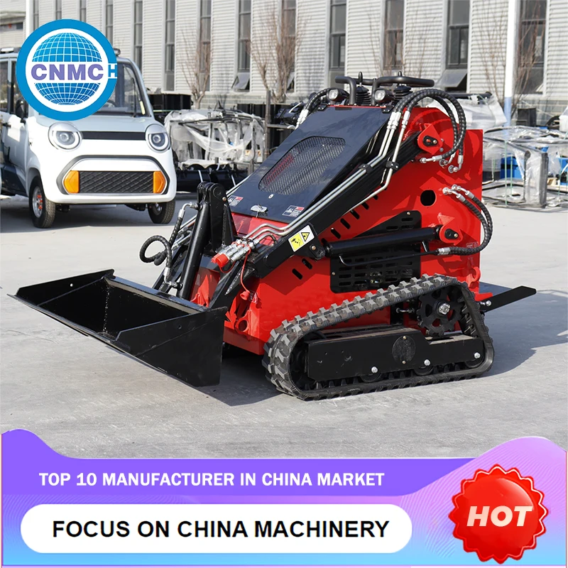 

Front Loader EPA EURO5 Engine Customize Machinery Loaders Ton Easy to Operate Mini Skid Steer Loader Multifunctional Steers