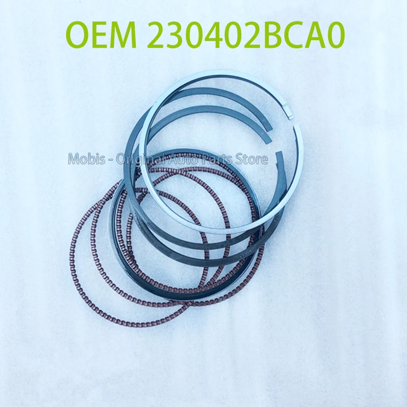 G4FJ 1.6T Engine piston ring Set for hyundai Tucson Sonata Veloster for kia Sportage Forte Optima Soul Seltos OEM 230402BCA0