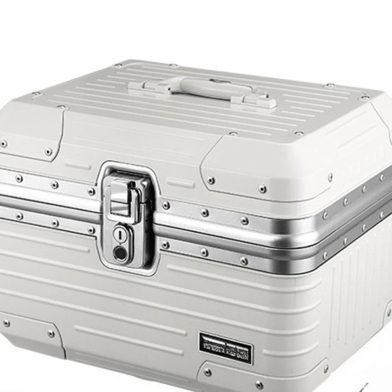 

Applicable to Honda motorcycle trunk, retro trunk, pedal car compartment, helmet case modification accessories, color box