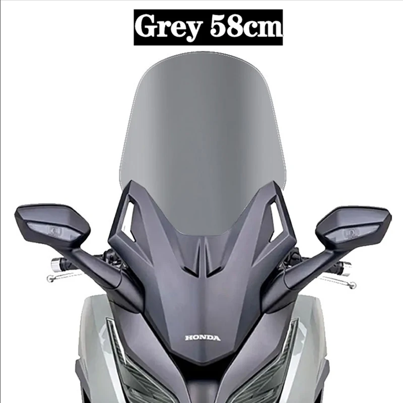 For Honda NSS350 Forza350 Motorcycle windshield Modification widened and raised front windscreen Liftable air deflector image 3