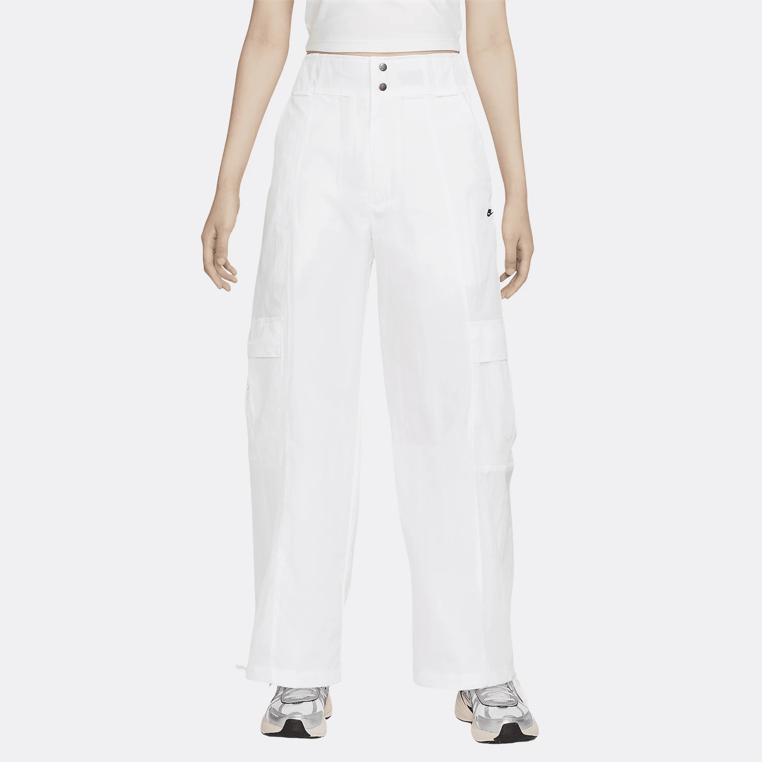 

Nike Official Genuine 2024 New Women's Loose Sports Trend Woven Pants HJ6858-100