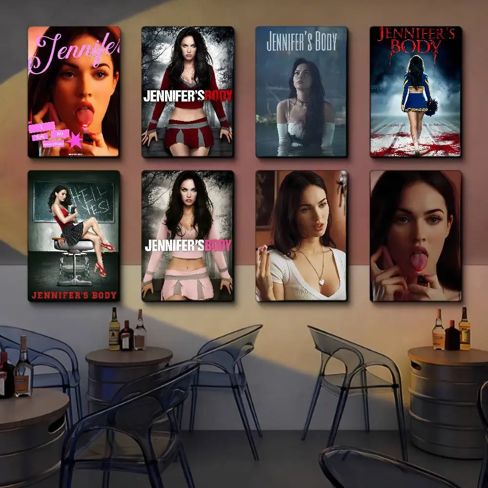 Classic J-Jennifer Body Movie Poster Posters Decorative Paintings Study Bedroom Bar Background Wall Murals Gifts