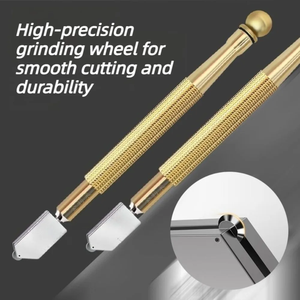 Easy to use and carry Glass Cutter Diamond Cutter 175mm Anti-Skid Handle Cutting Tool For Glass Diamonds And Minerals