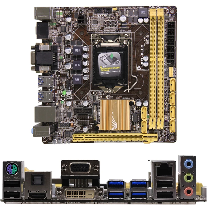 For Intel H87 H87I-PLUS MINI ITX motherboard Used original LGA1150 LGA 1150 DDR3 16GB USB2.0 USB3.0 SATA3 Desktop Mainboard