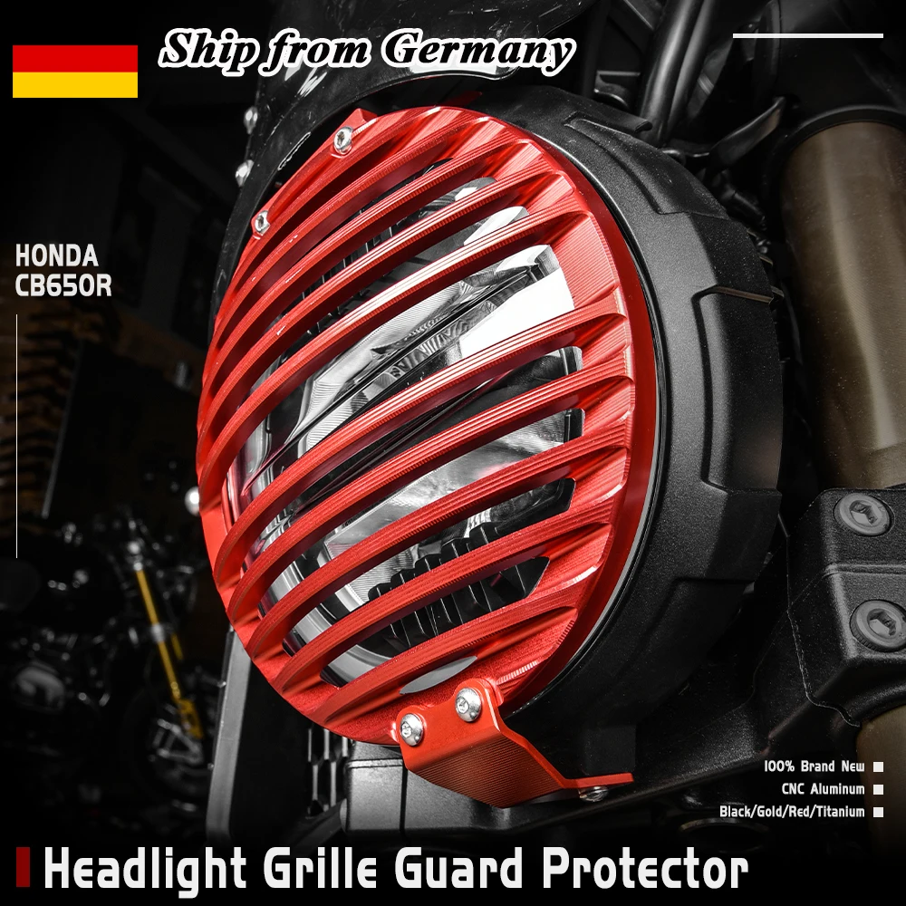 

Motorcycle Headlight Grill Cover Head Lamp Protector Shell Guard Grille For Honda CB650R 2019 2020 2021 CB 650 R Accessories