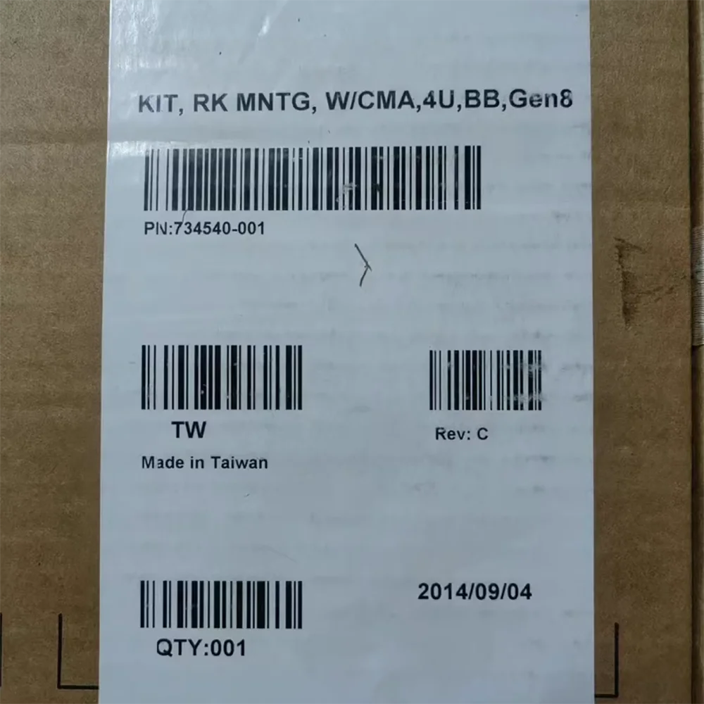 NEW For H-P PE DL580 G9 Support DL580G9 DL580G8 4U servers Boxed guide rail PN:734540-001