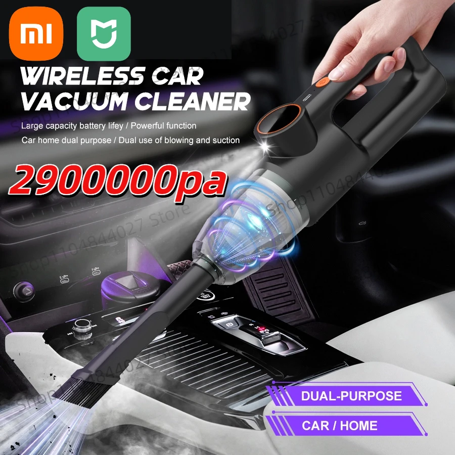 مكنسة كهربائية للسيارة من Xiaomi مع شفط قوي للغاية للسيارات، مكنسة كهربائية لاسلكية صغيرة الحجم للاستخدام المنزلي #1