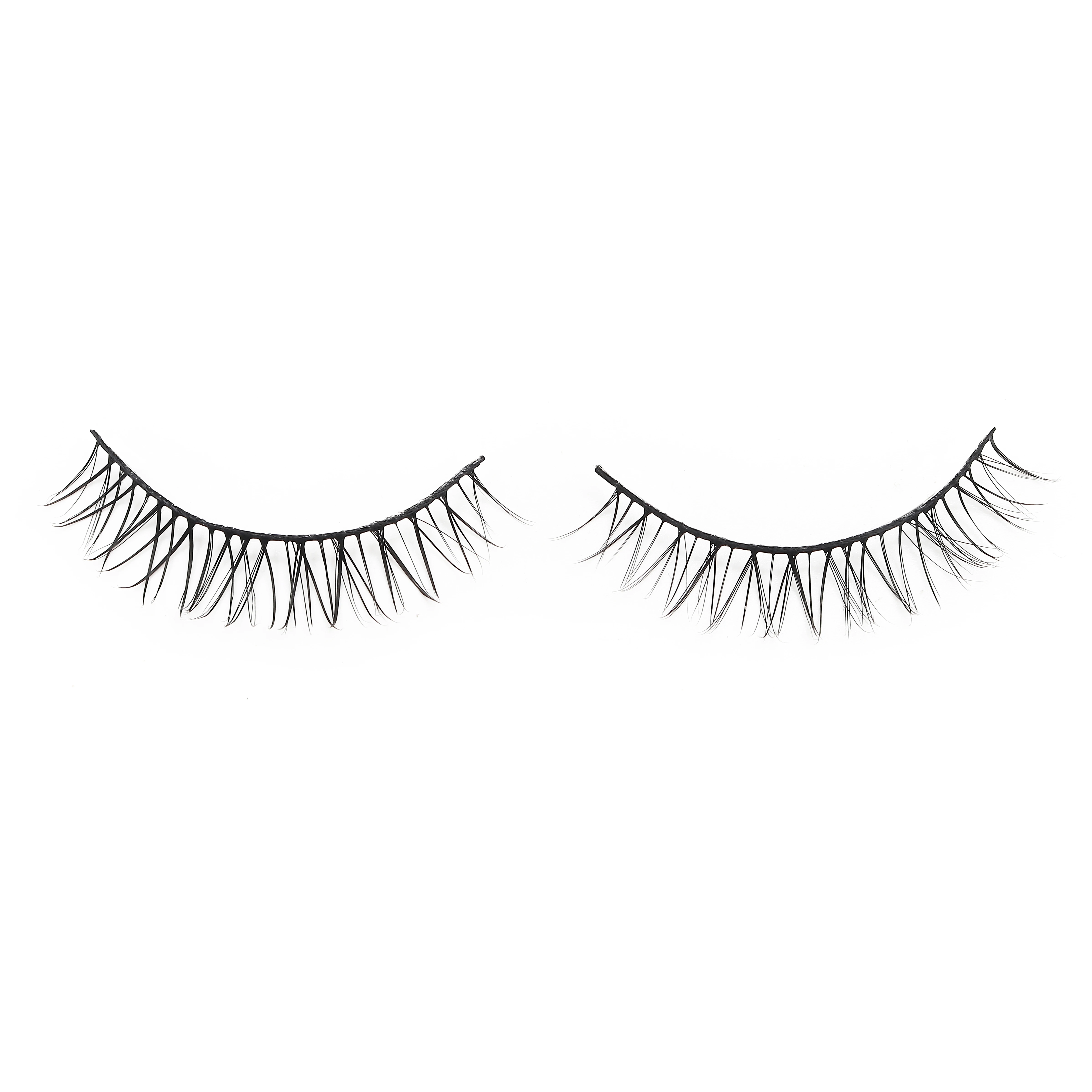 DINGSEN Gefälschte Wimpern, Anime-Wimpern, 5 Paar kleine Teufel-Wimpern, natürliches tägliches Make-up, Manga-Wimpern, transparente Band-Wimpern – Detail 20