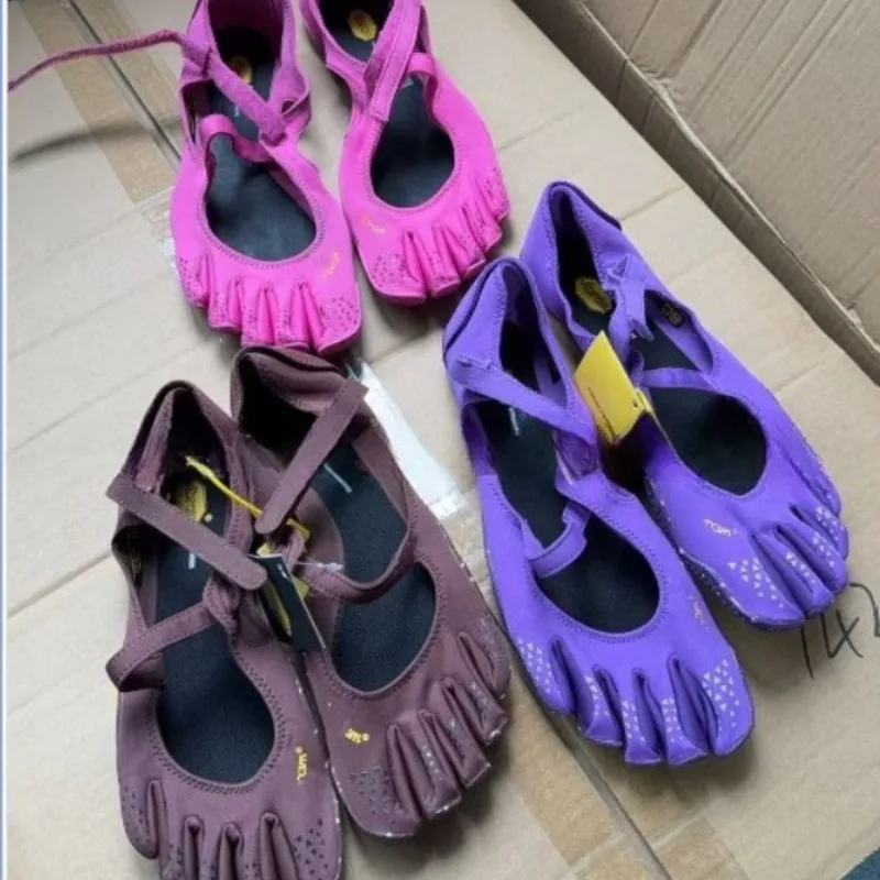 V-Soul five-finger shoes Fivefingers Pilates indoor fitness yoga dance shoes split-toe shoes with shoebox