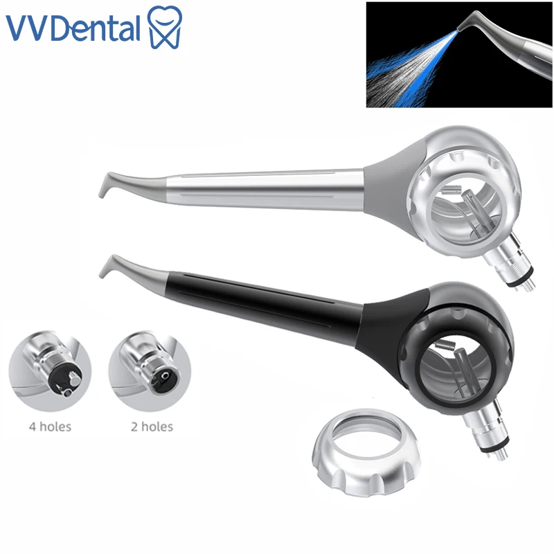 VVDental Dental Air Prophy Unit jet Air Flow Dental Teeth Polishing Whitening Sandblasting Gun Upgraded 20g Large Capacity Denti