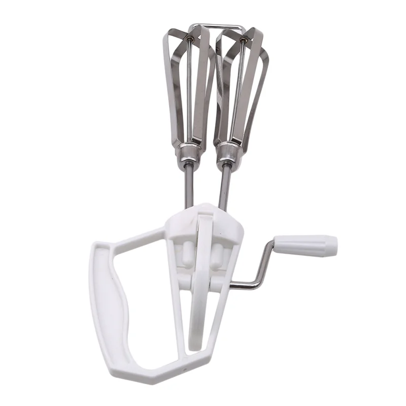 Stainless Steel Rotary Hand Whip Whisk Mixer Egg Beater Dual Purpose Plastic Mixer Kitchen Cooking Tool whisk  egg mold  baking
