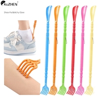 Multifuctional PP Resin Scratching Rods Back Scratcher Massage Stick Hanging Massage Claw Shoe Horn Shoe