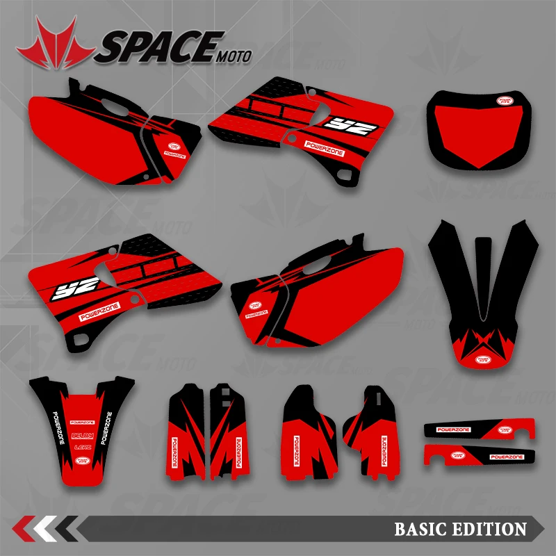 

SPACE MOTO графический фон наклейки наклейки для мотоцикла YAMAHA 98-02 YZF 250 400 426