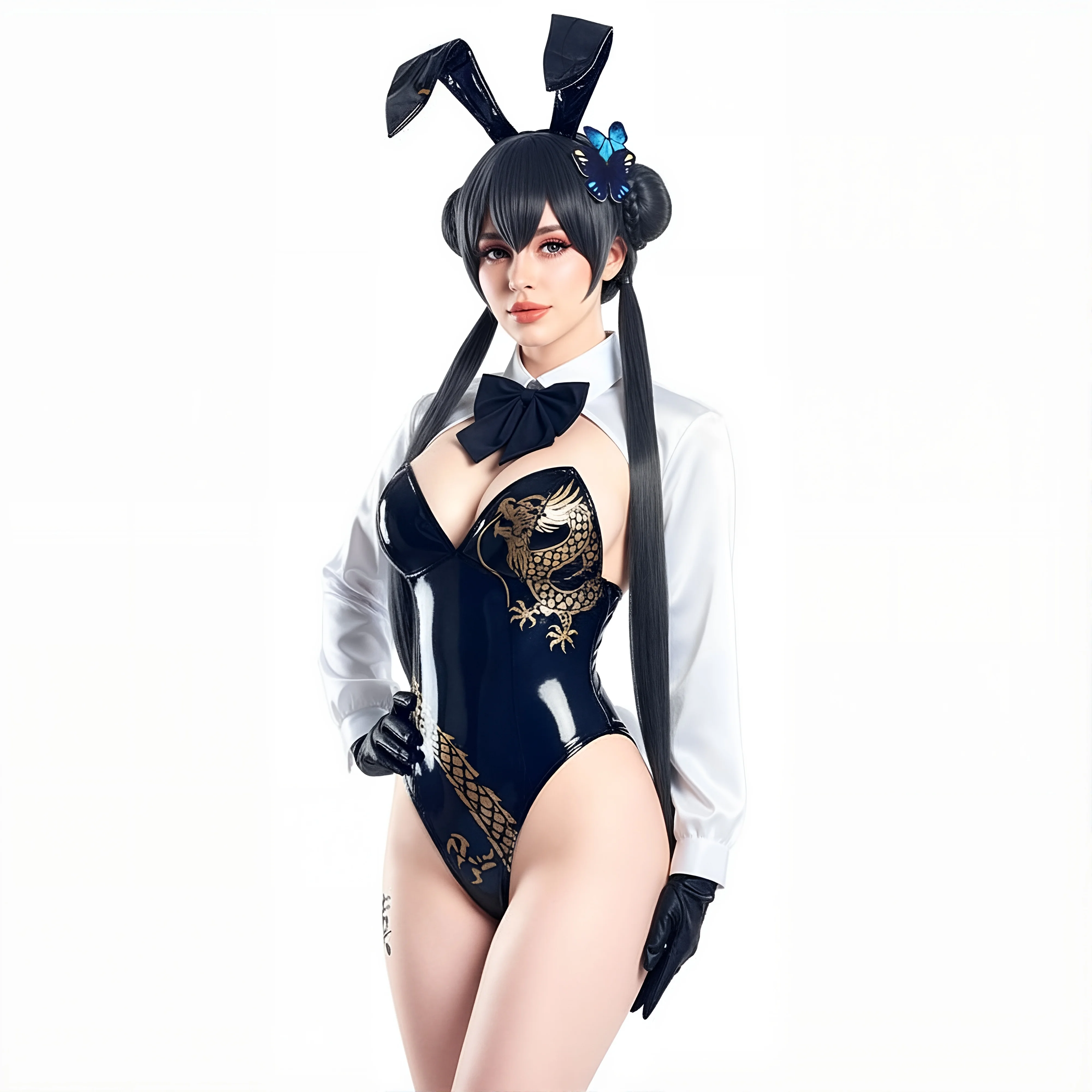 

Blue Archive Ryuuge Kisaki Cosplay Costume Outfit Black Monarch Kisaki Sexy Doujin Kisaki Bunny Girl Cosplay Costume
