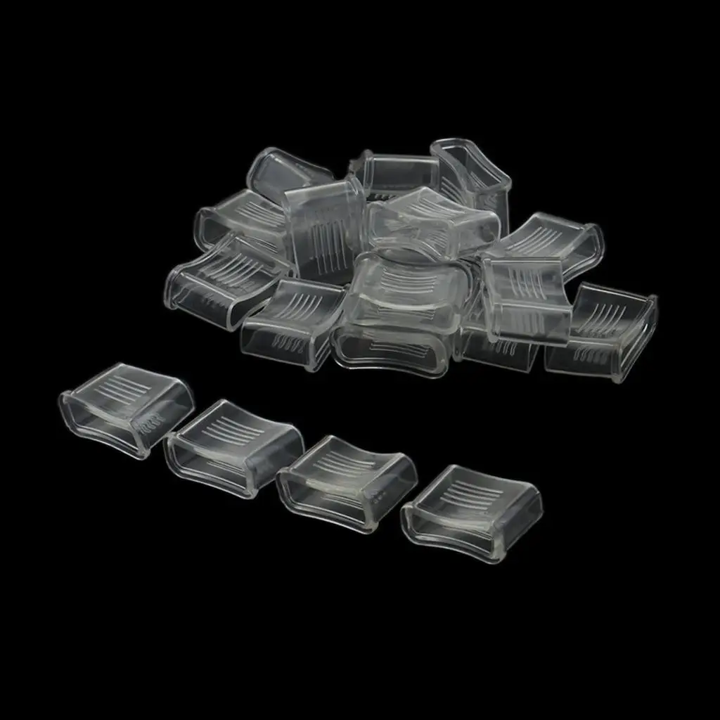 นกหวีดกีฬา20แพ็คครอบคลุมอะไหล่-ชิ้นส่วนปากยางสำหรับผู้ตัดสิน