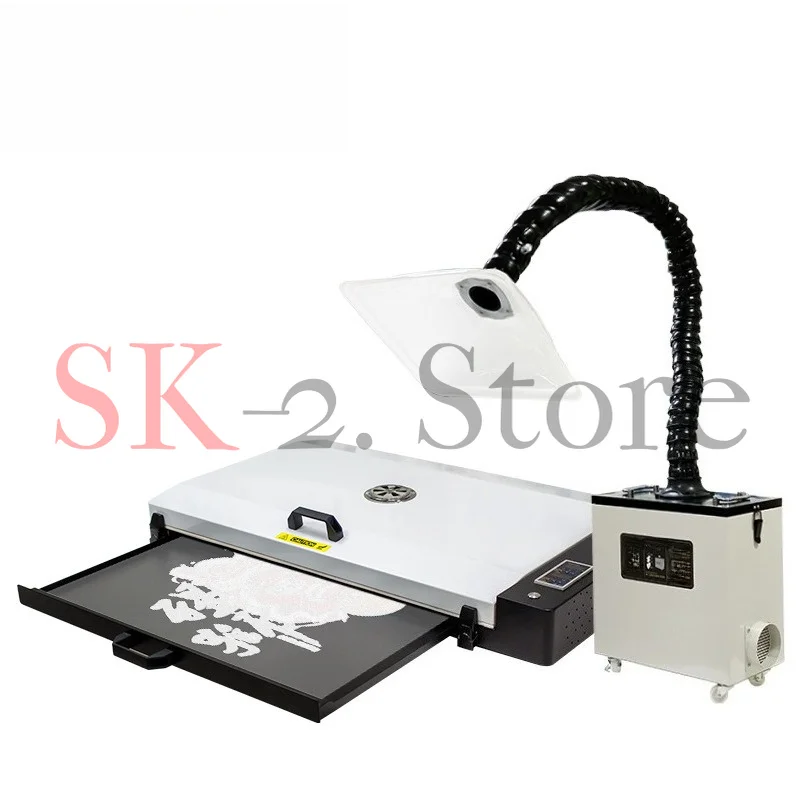 Suitable for A2 white ink heat transfer oven baking fast and uniform PET film hot melt powder drying