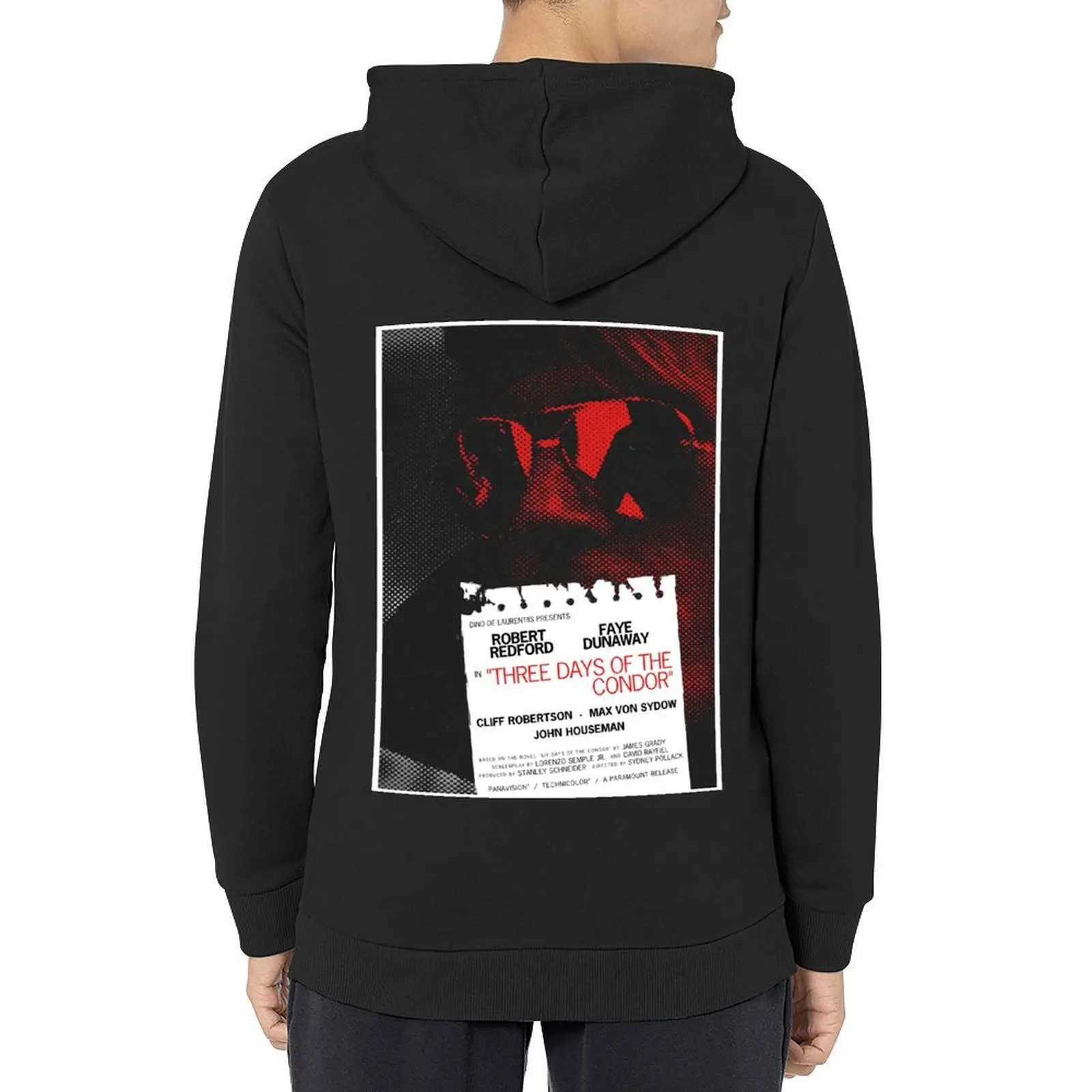 

Three Days of the Condor (1975) - Movie poster design Hoodie autumn winter clothes anime clothing men's hoodies