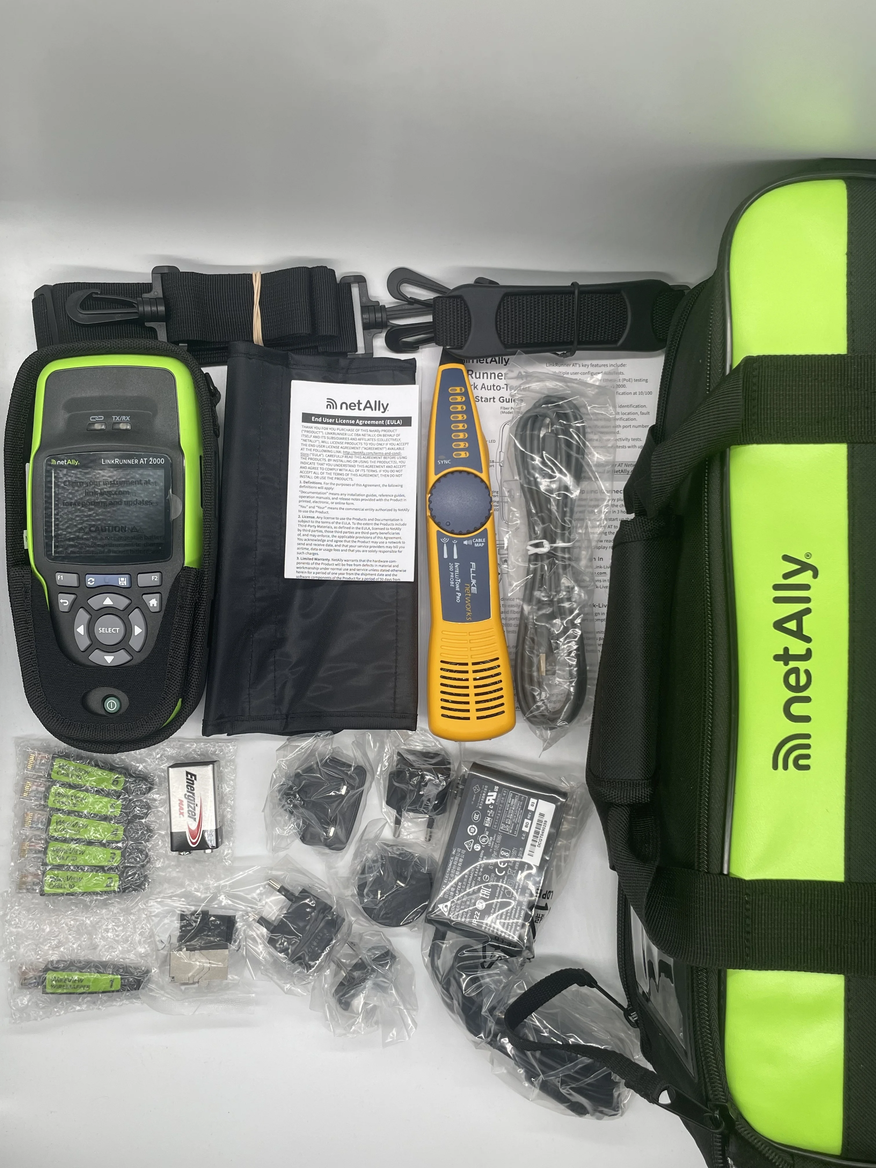 NETSCOUT TinkRunner at 2000 KIT Smart Auto Network Tester LinkRunner G2 Android