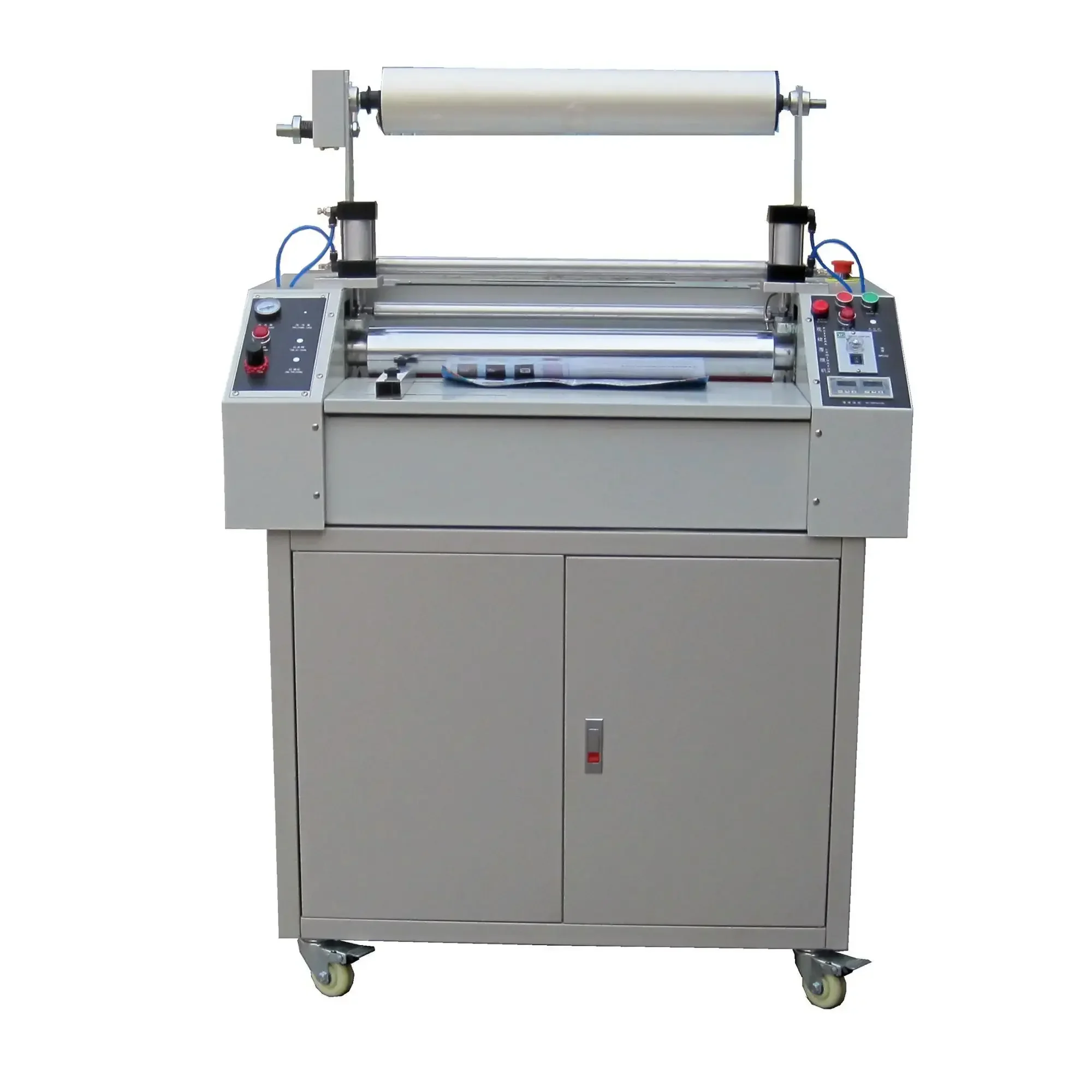 24 inch Pneumatic hot pressing laminator for paper poster bopp film laminating machine