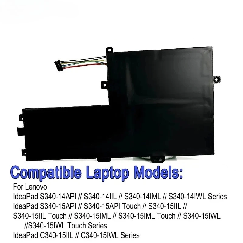 L18L3PF3 Batteria del computer portatile per Lenovo IdeaPad S340 S340-14API/14IIL/14IML/14IWL,S340-15API/15IIL/15IML/15IWL,C340-15IIL