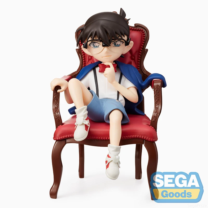 

Фигурка аниме оригинальная 12 см Сега Детектив Конан эдогава стул экшн-фигурка модель игрушка кукла украшения подарки