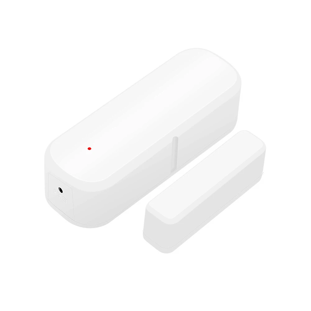 Tuya WiFi Door Window Sensor Smart Home Wireless Door Open / Closed Detector Smart Life Control tramite Alexa Home
