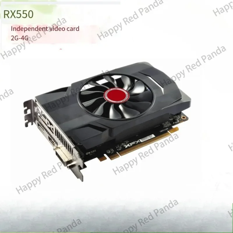 RX550 640SP game graphics card 4GB dual high definition interface Dp and HDMI support 4K60Hz