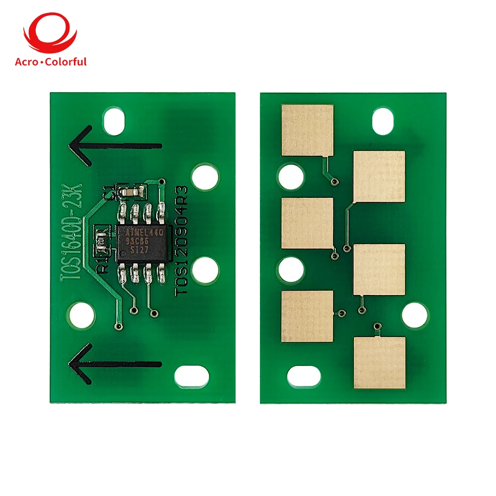 

T-1640E T-1640D Совместимый чип тонера для принтера Toshiba E-Studio 163 166 206 167 207 237 225 Чип картриджа для лазерного копировального аппарата 24K