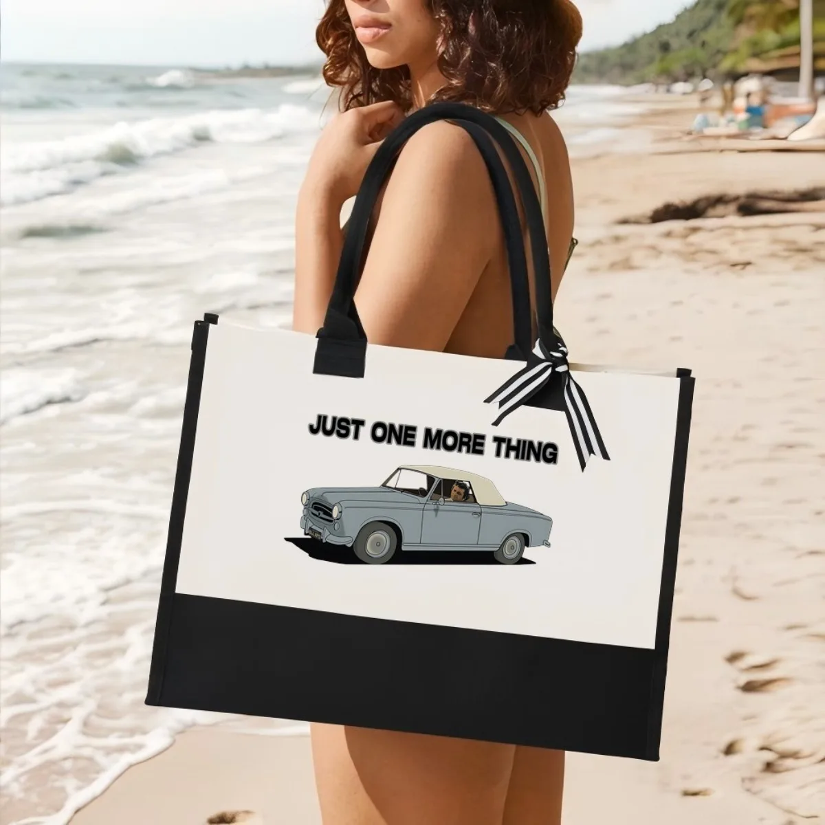 فقط شيء آخر 2026 وصول جديد موضة عملية واسعة قابلة لإعادة الاستخدام حمل حقيبة نمط طباعة 2 لهجة الثقيلة الكتف الكبير #1