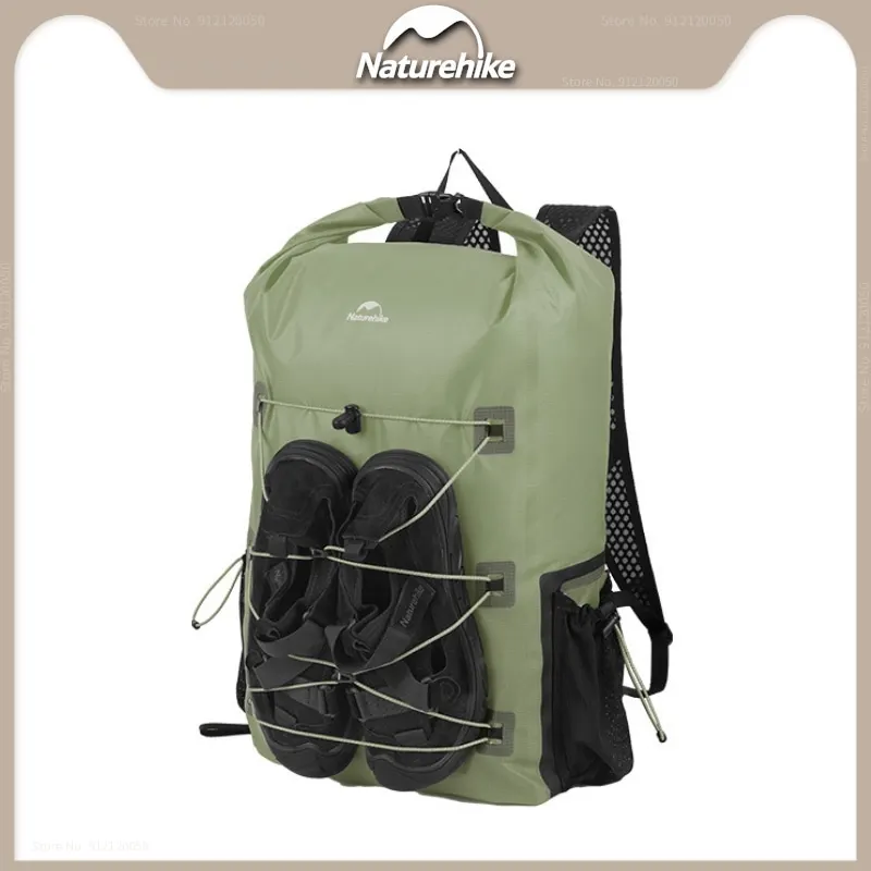 

Naturehike 25L River Trekking Backpack Camping Lightweight 430g Waterproof Bag Outdoor Portable IPX6 Hiking Backpack Water sport