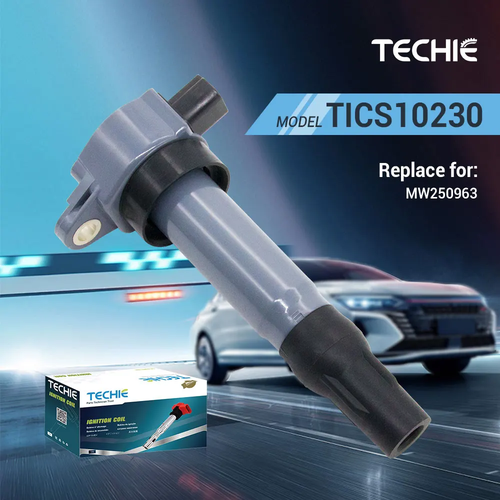 1PC Ignition Coil TICS10230 Replace for MW250963 Fit with Mitsubishi Colt/Lancer/Xpander/Smart Forfour 04-06