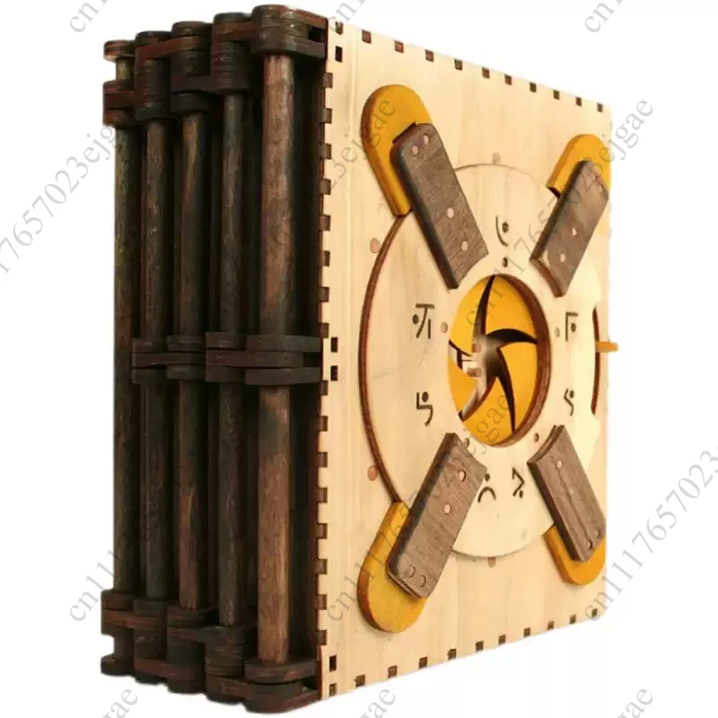 Password book puzzle level 10 high difficulty 3D puzzle assembly toy