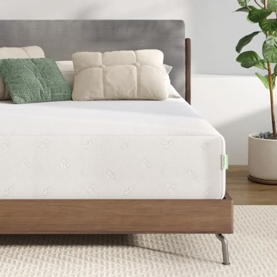 Twin Size Mattress 8 Inch Memory Foam Mattress Twin for Pressure Relief Comfort Sleep Removable Washable Cover CertiPURUS Certi