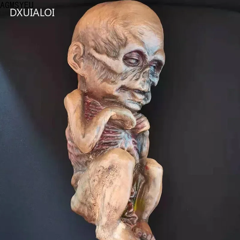 

1 шт., креативное украшение на Хэллоуин, ужас, дом с привидениями, сухой труп, кукла, наряд, реквизит, побег, комната, страшный призрак, детское украшение