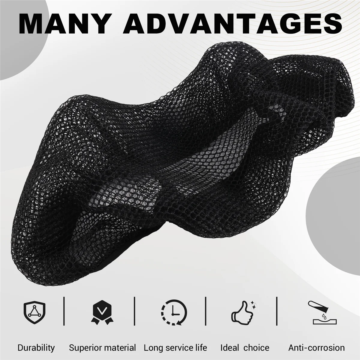 

NEW_Аксессуары для мотоциклов, чехол на сиденье, защитная подушка для SUZUKI