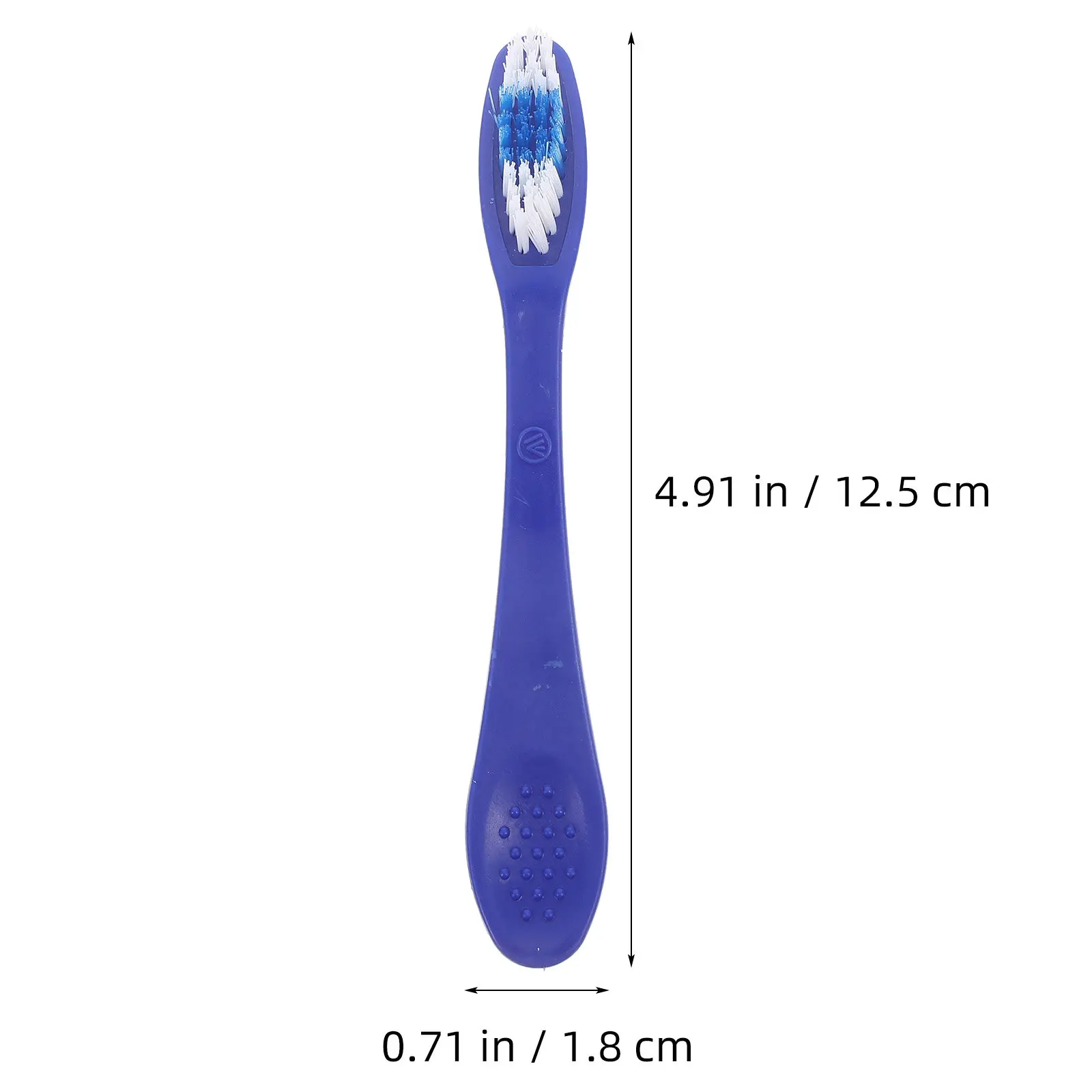 Short Handle Safety Toothbrush 10 Pack Soft Bristles for Care Facilities and Institutions