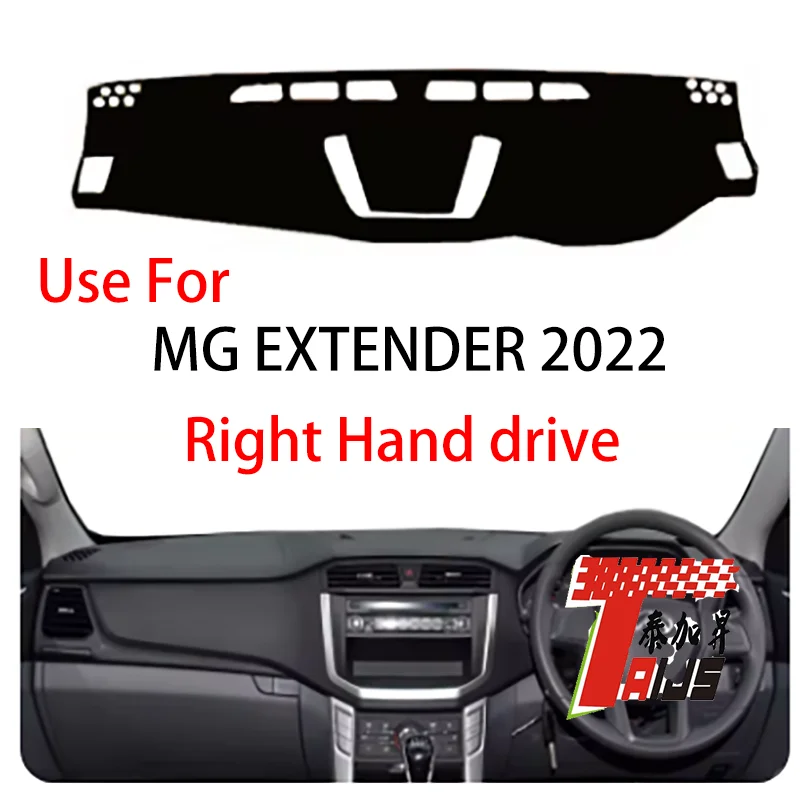 TAIJS factory anti dirty high-end Suede dashboard cover for MG Extender 2022 Right hand drive hot selling