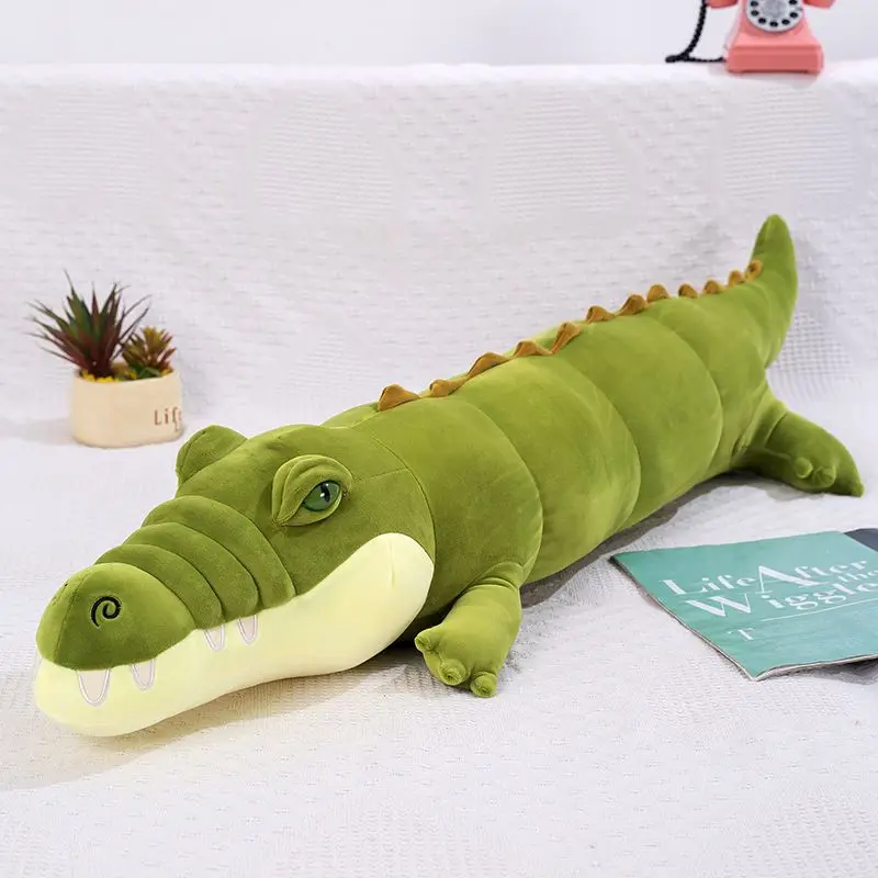 Crocodile Doll Pillow Sleeping Leg Clip Long Plush Toy Cute Boys and Girls Bed Super Soft Doll Toy