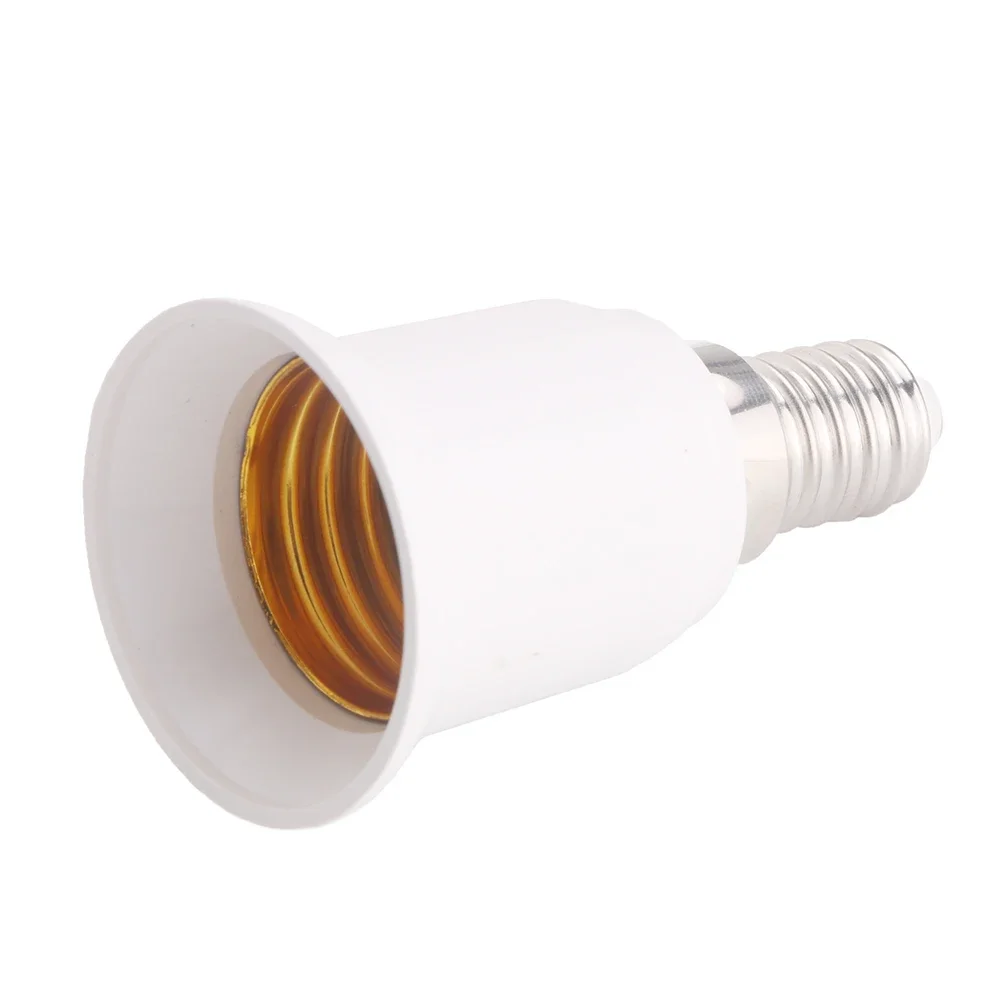 E14 to E27 Lamp Holder Converter Plug Durable Lamp Socket Adapter LED Light Bulb Holder Base Converter