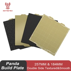 BIGTREETECH Panda Build Plate 256MM 180MM Double Side Textured&SMooth PEI PET PEO for Bambu Lab P1P P1S X1 A1 X2D 3D Printer
