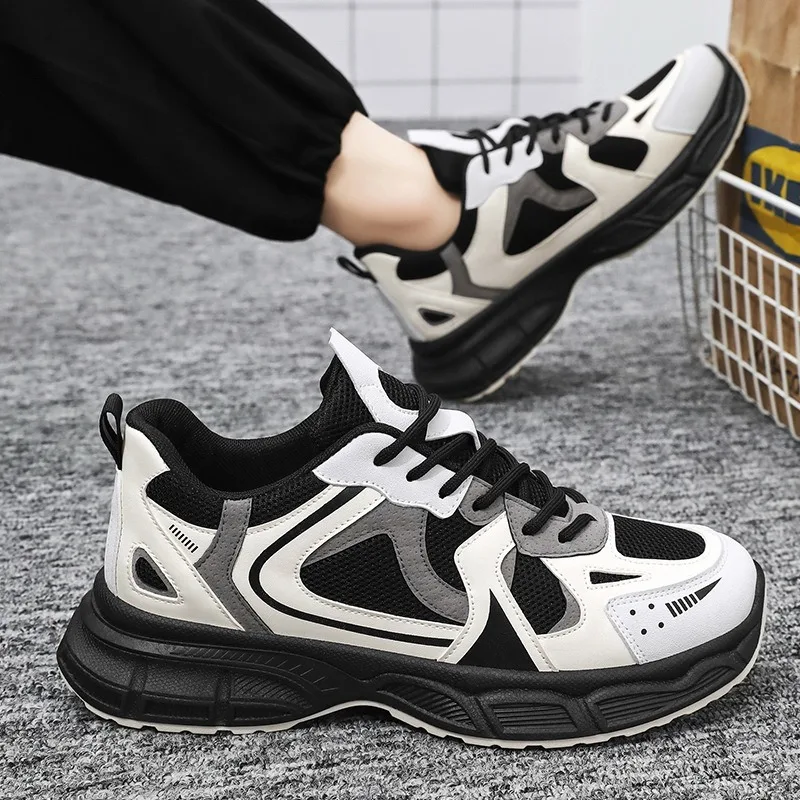 

Men's Tennis Shoes Fashion Comfortable Versatile Sneakers Men Outdoor Anti Slip Wear-resistant Hiking Shoes Man Tenis Masculino