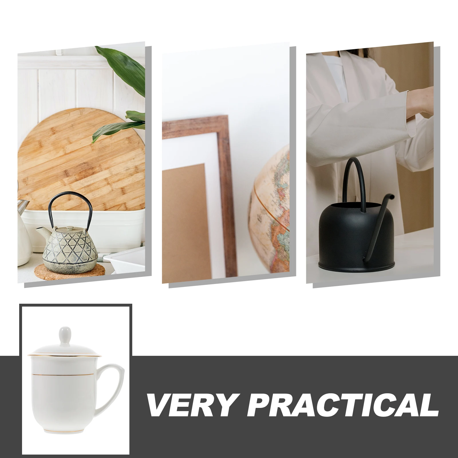 

Office Water Mug Ceramic Handle Cup Multi-Function Daily Use Drinkware Smooth Surface Easy Clean Home Kitchen Coffee Accessories