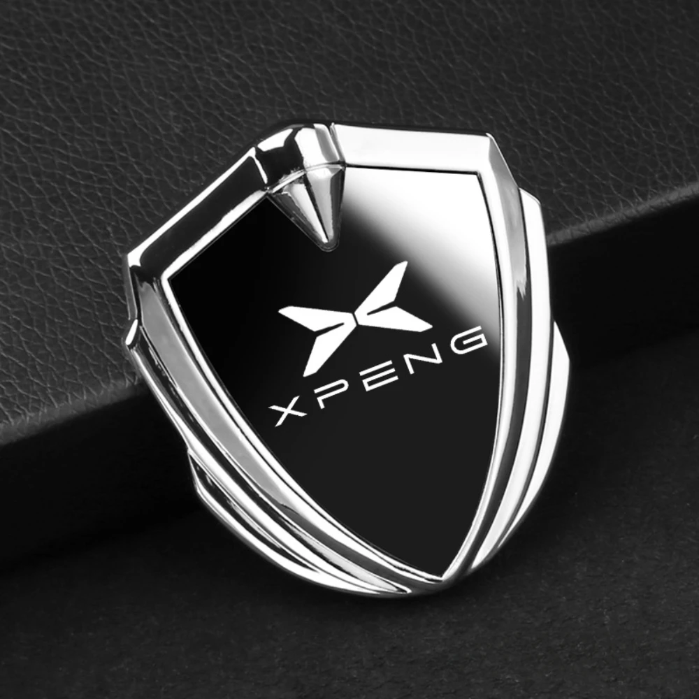 Car Sticker Shield Badge Emblem For Xpeng xiaopeng G6 P7 G9 P5 X2 N5 F30 H93 M03 Car 3D Metal Emblem