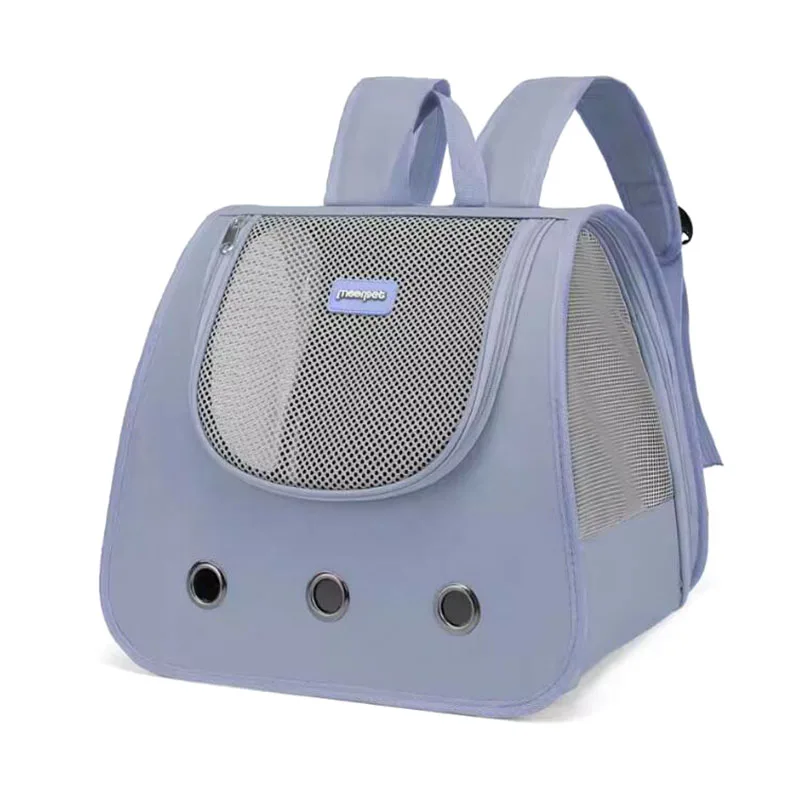 

Foldable and Breathable Pet Backpack, Cat and Dog Bag, Small and Medium-sized Dog Supplies