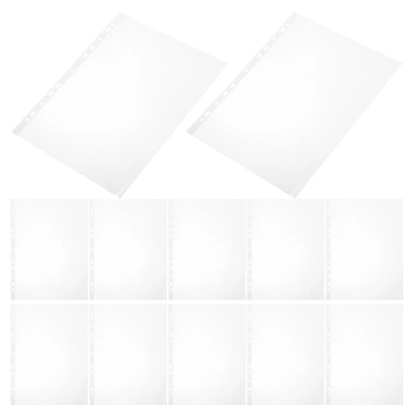 

100Pcs Clear Running Bib Bag Number Bib Holder Waterproof Display Container PVC Organizer for Race Events Clear Bag